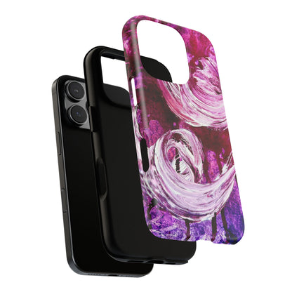 Stylish Hard Phone Case, Love Path, Art Design by Sincthus