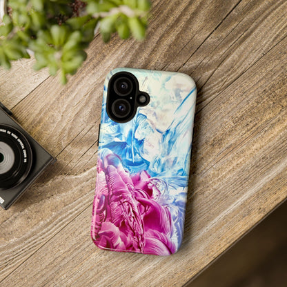 Tyylikäs puhelinkotelo, White Horse, Art Design by Sincthus