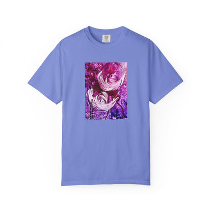 Unisex Garment-Dyed T-shirt, Love Path, Art Design by Sincthus