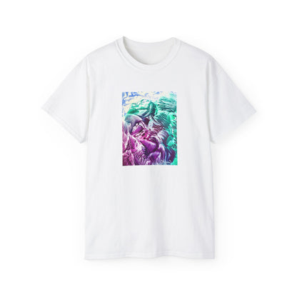 Unisex puuvillainen t-paita, Bloom, Art Design by Sincthus
