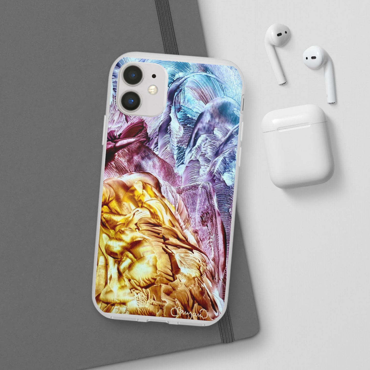 Puhelinkotelo, Aallot, Art Design by Sincthus