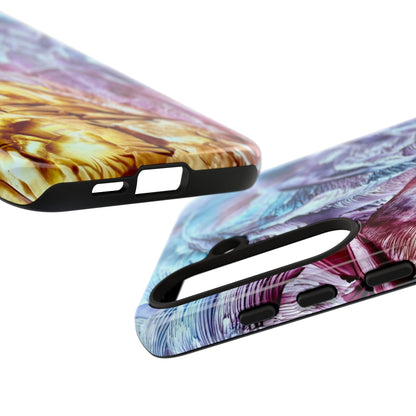 Tyylikäs puhelinkotelo, Waves, Art Design by Sincthus