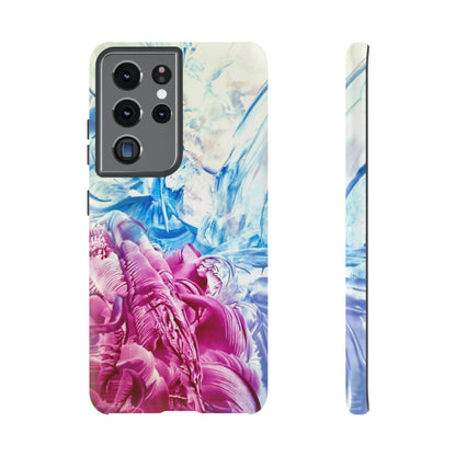 Stylish Hard Phone Case, White Horse, Art Design by Sincthus