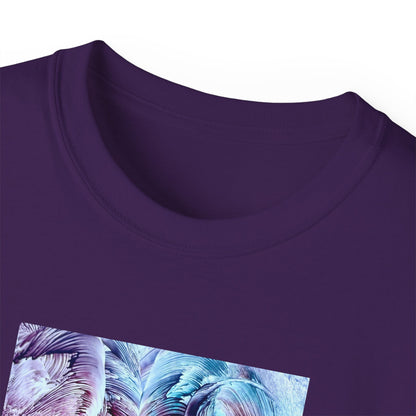 Unisex puuvillainen t-paita, Waves, Art Design by Sincthus