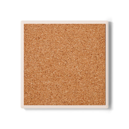 Ceramic Coaster, Mother, Art Design by Sincthus