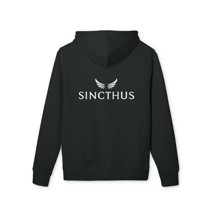 Unisex-huppari, Sincthus, logo selässä 