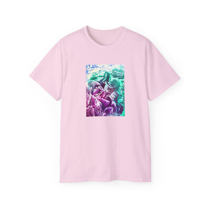 Unisex puuvillainen t-paita, Bloom, Art Design by Sincthus