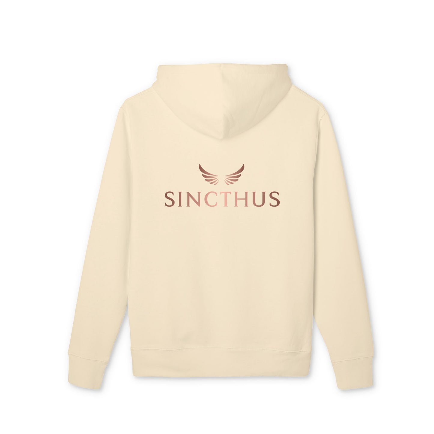 Unisex-huppari, Sincthus, logo selässä