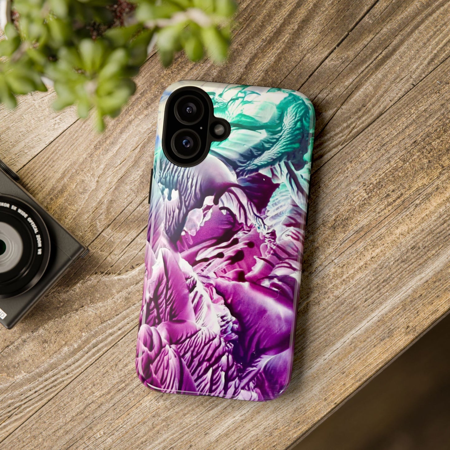 Tyylikäs puhelinkotelo, Bloom, Art Design by Sincthus