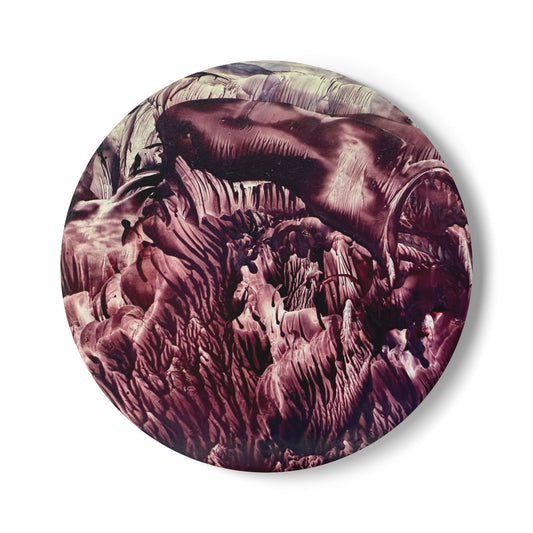 Ceramic Coaster, Wild Life, Art Design by Sincthus