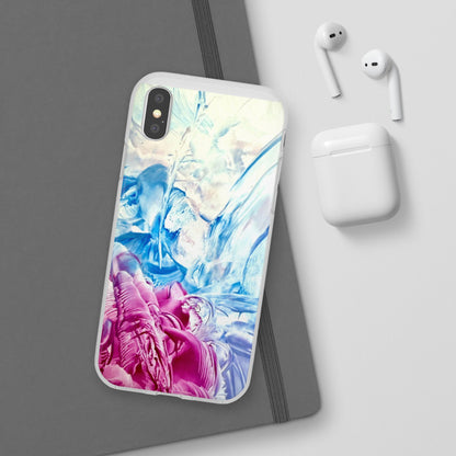 ArtFlex Phone Case, White Horse, Art Design by Sincthus