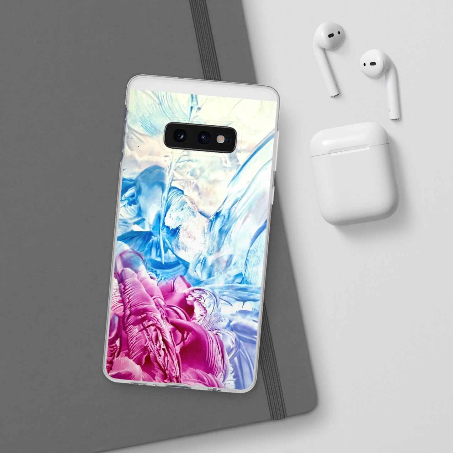 ArtFlex Phone Case, White Horse, Art Design by Sincthus