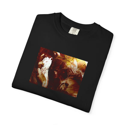 Unisex Garment-Dyed T-shirt, Autumn, Art Design by Sincthus