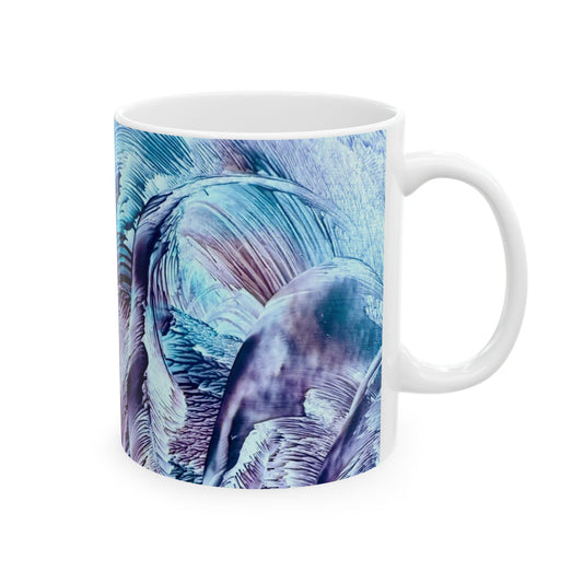 Ceramic Mug, Waves,  Art Design by Sincthus