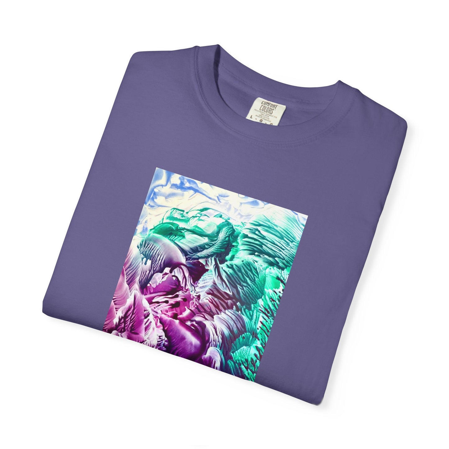 Unisex Garment-Dyed T-shirt, Bloom, Art Design by Sincthus