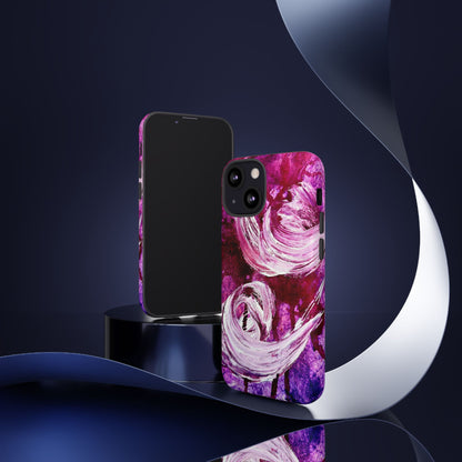 Stylish Hard Phone Case, Love Path, Art Design by Sincthus