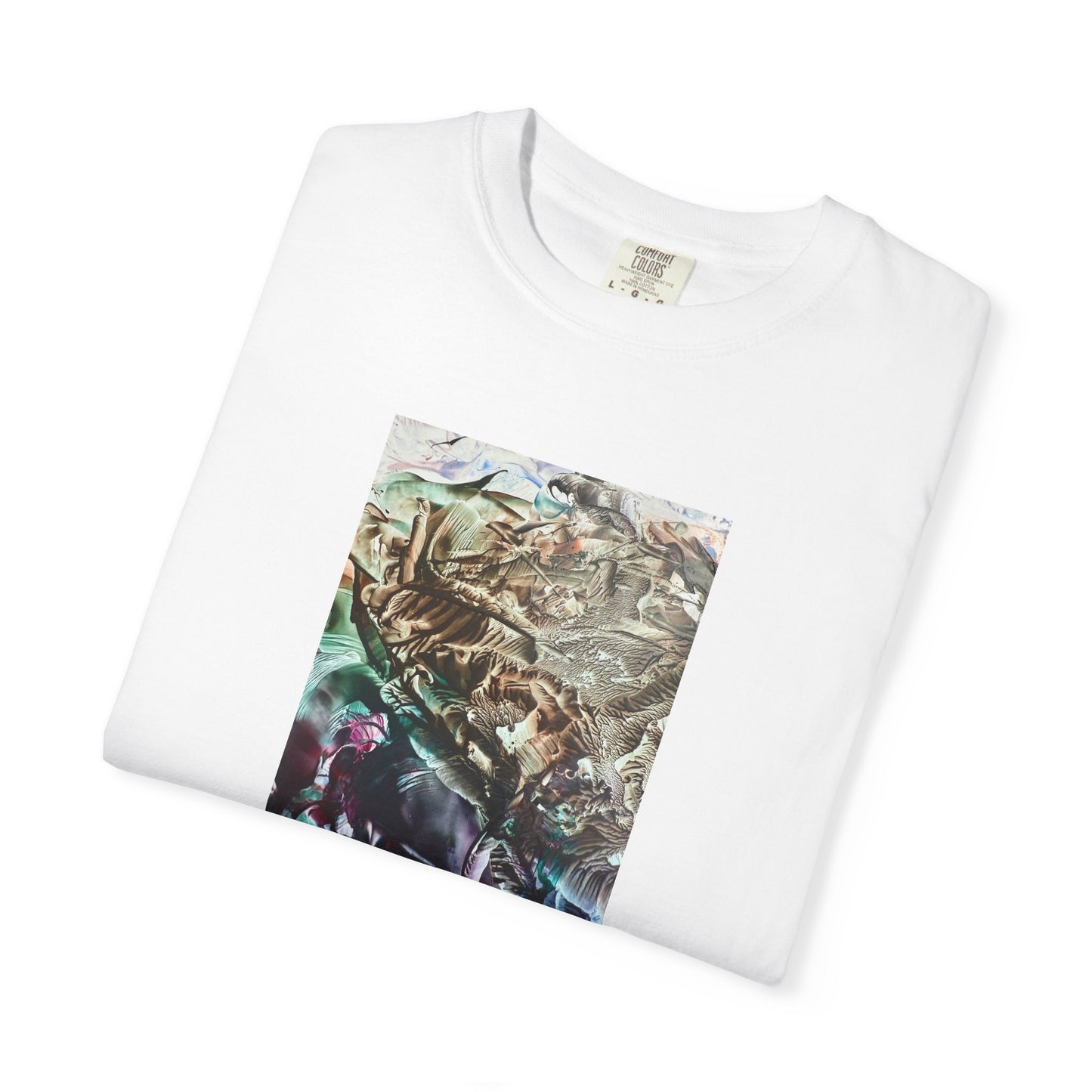 Unisex Garment-Dyed T-shirt, Adventure, Art Design by Sincthus