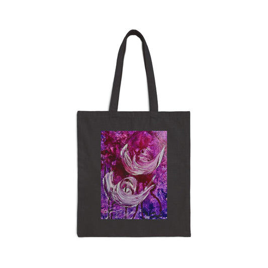 Canvas Tote Bag, Love Path, Art Design by Sincthus