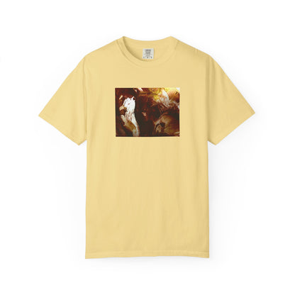 Unisex Garment-Dyed T-shirt, Autumn, Art Design by Sincthus