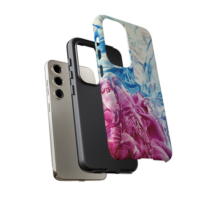 Tyylikäs puhelinkotelo, White Horse, Art Design by Sincthus