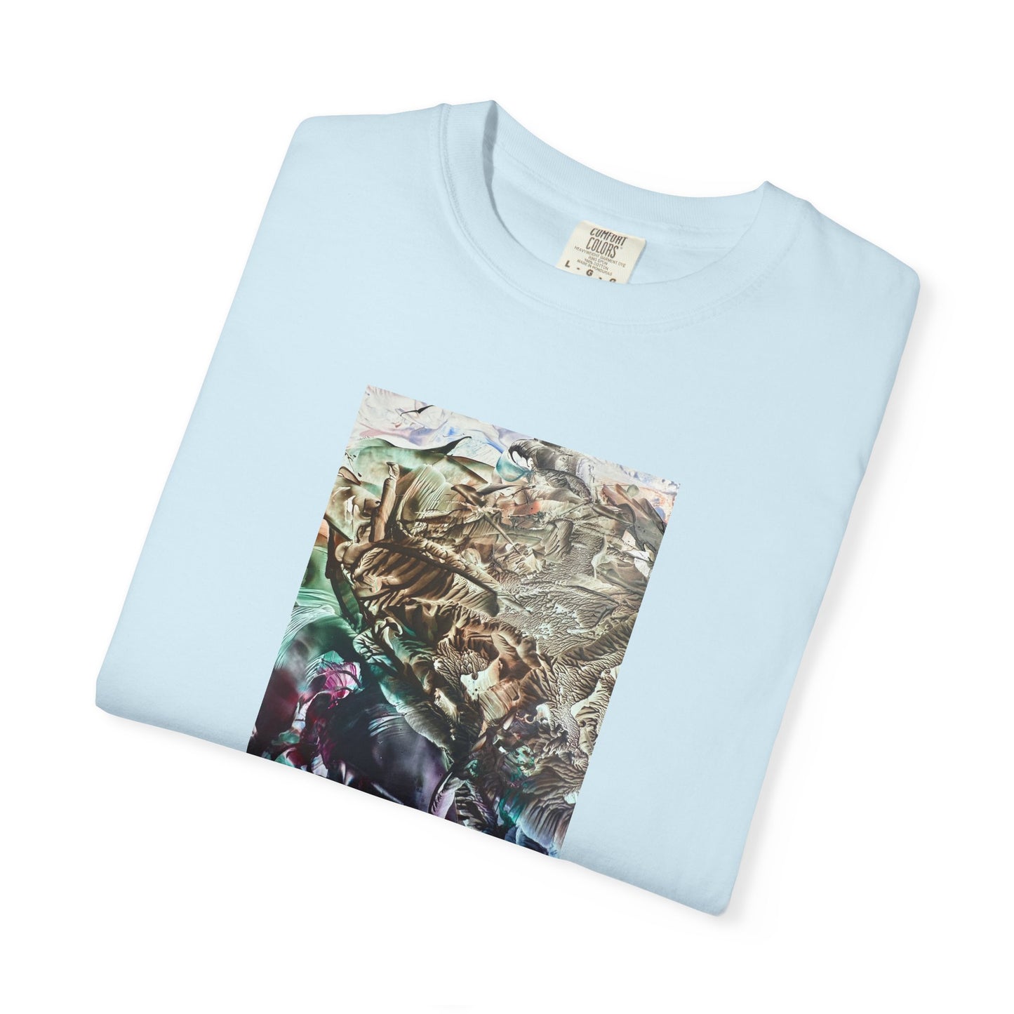 Unisex Garment-Dyed T-shirt, Adventure, Art Design by Sincthus