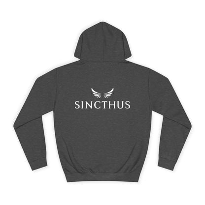 Unisex College Hoodie Sincthus Back Logo