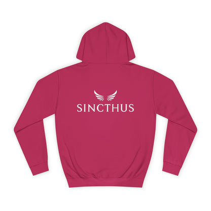 Unisex College Hoodie Sincthus Back Logo