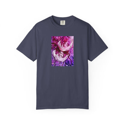 Unisex Garment-Dyed T-shirt, Love Path, Art Design by Sincthus