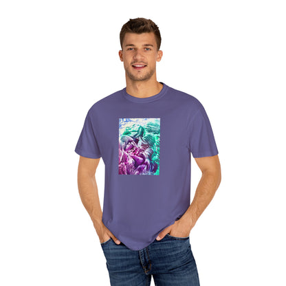 Unisex Garment-Dyed T-shirt, Bloom, Art Design by Sincthus