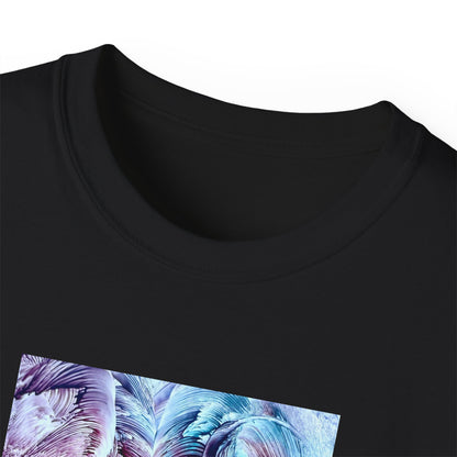 Unisex puuvillainen t-paita, Waves, Art Design by Sincthus