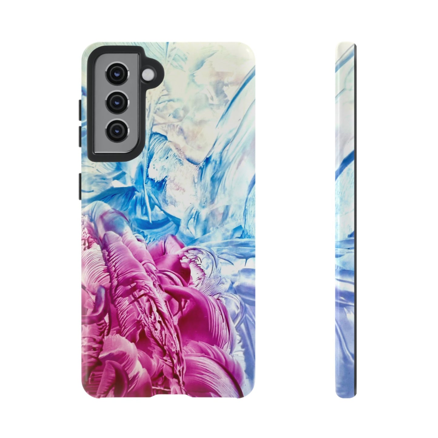 Tyylikäs puhelinkotelo, White Horse, Art Design by Sincthus