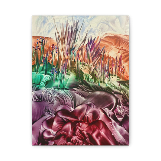 Abstract Art Canvas Print, Landscape, Art Design by Sincthus