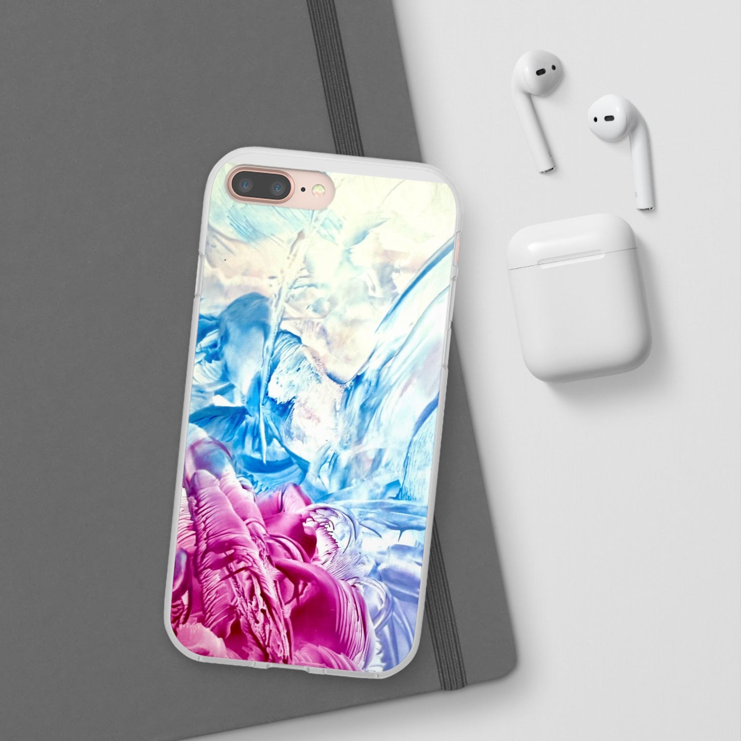 ArtFlex Phone Case, White Horse, Art Design by Sincthus