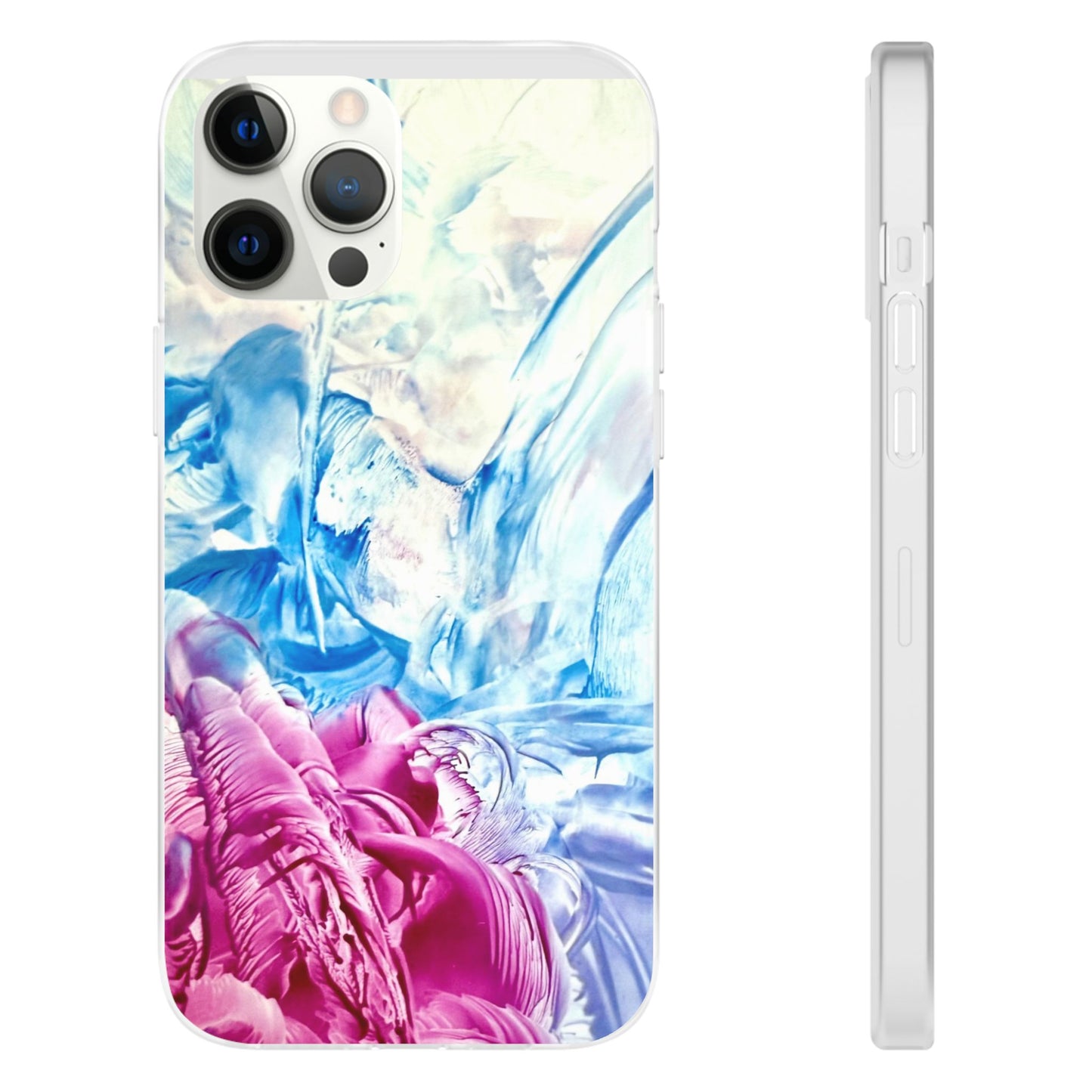 ArtFlex Phone Case, White Horse, Art Design by Sincthus