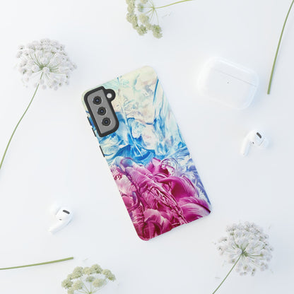 Stylish Hard Phone Case, White Horse, Art Design by Sincthus