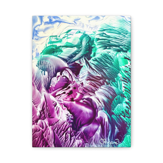 Abstract Art Canvas Print, Bloom, Art Design by Sincthus