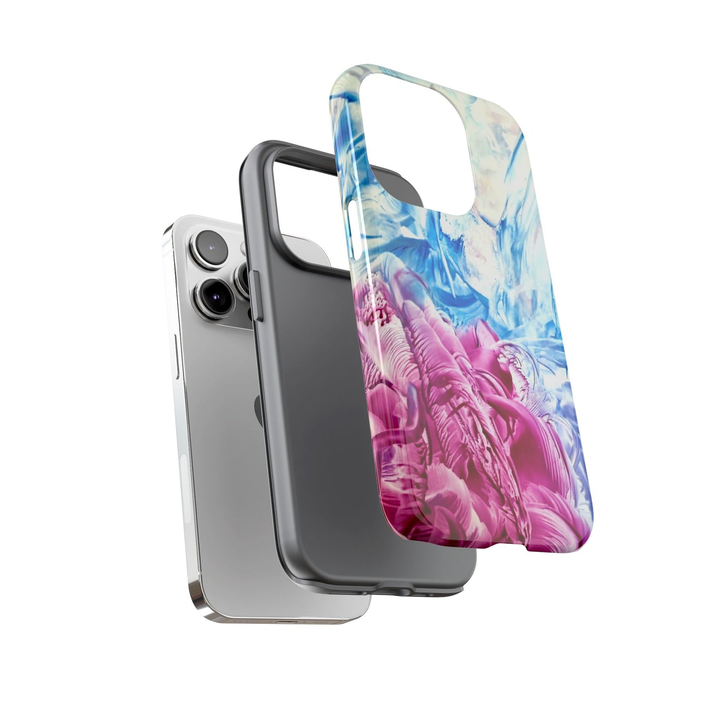 Tyylikäs puhelinkotelo, White Horse, Art Design by Sincthus