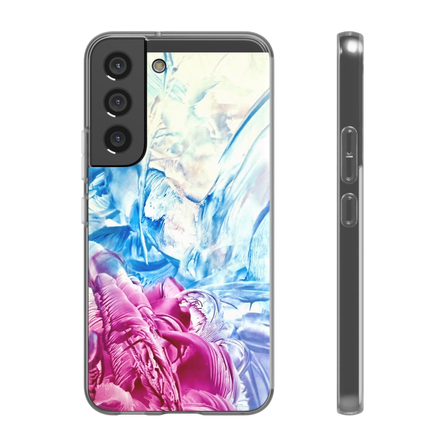 ArtFlex Phone Case, White Horse, Art Design by Sincthus