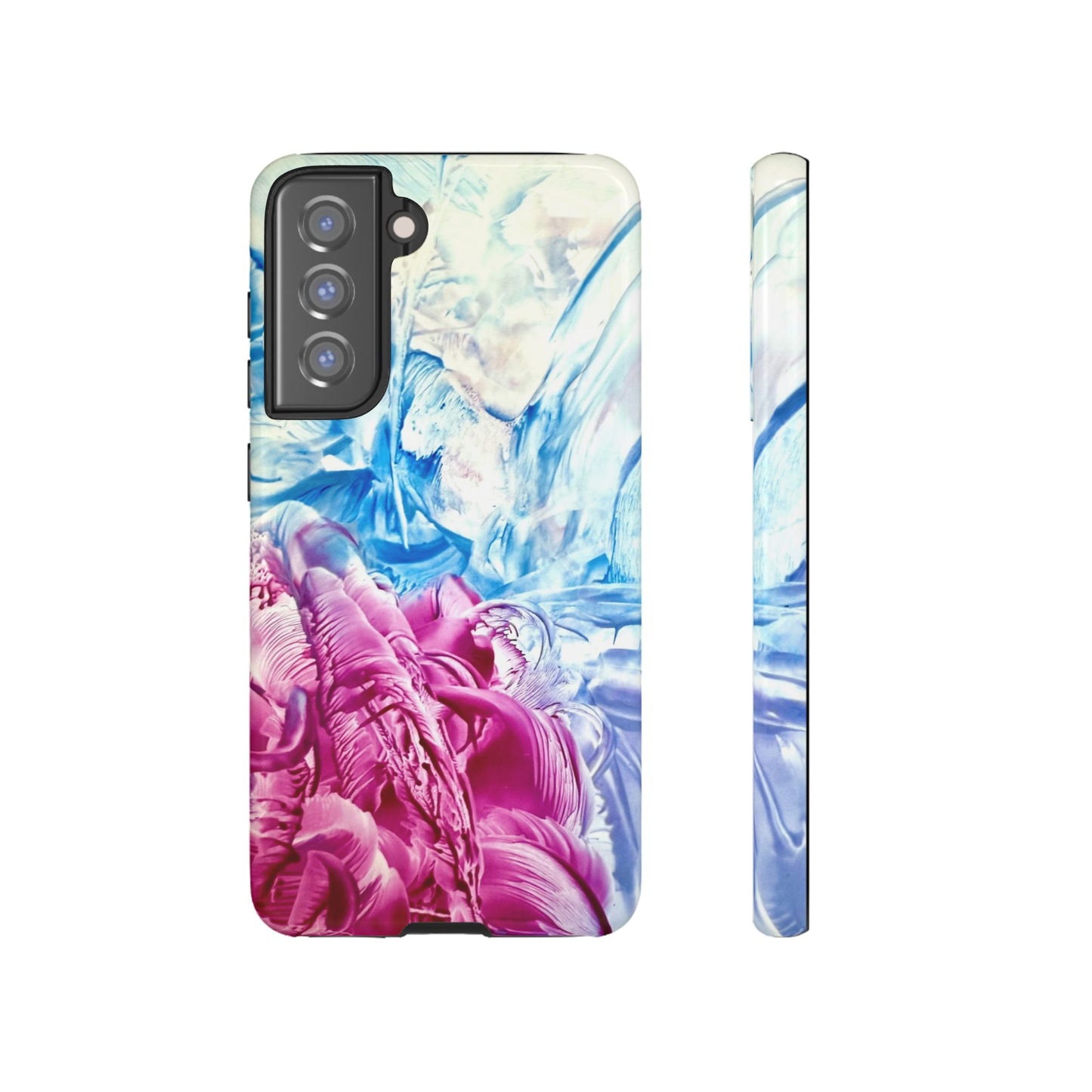 Tyylikäs puhelinkotelo, White Horse, Art Design by Sincthus