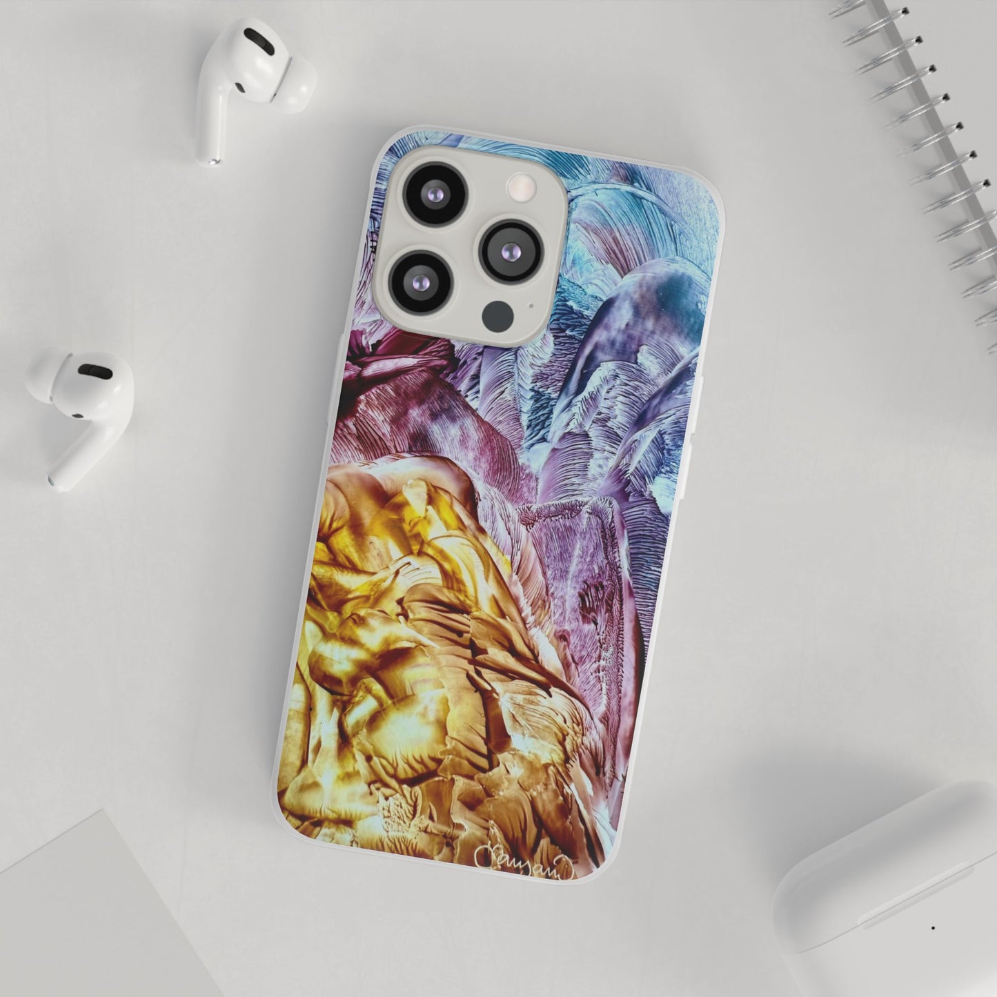 Puhelinkotelo, Aallot, Art Design by Sincthus