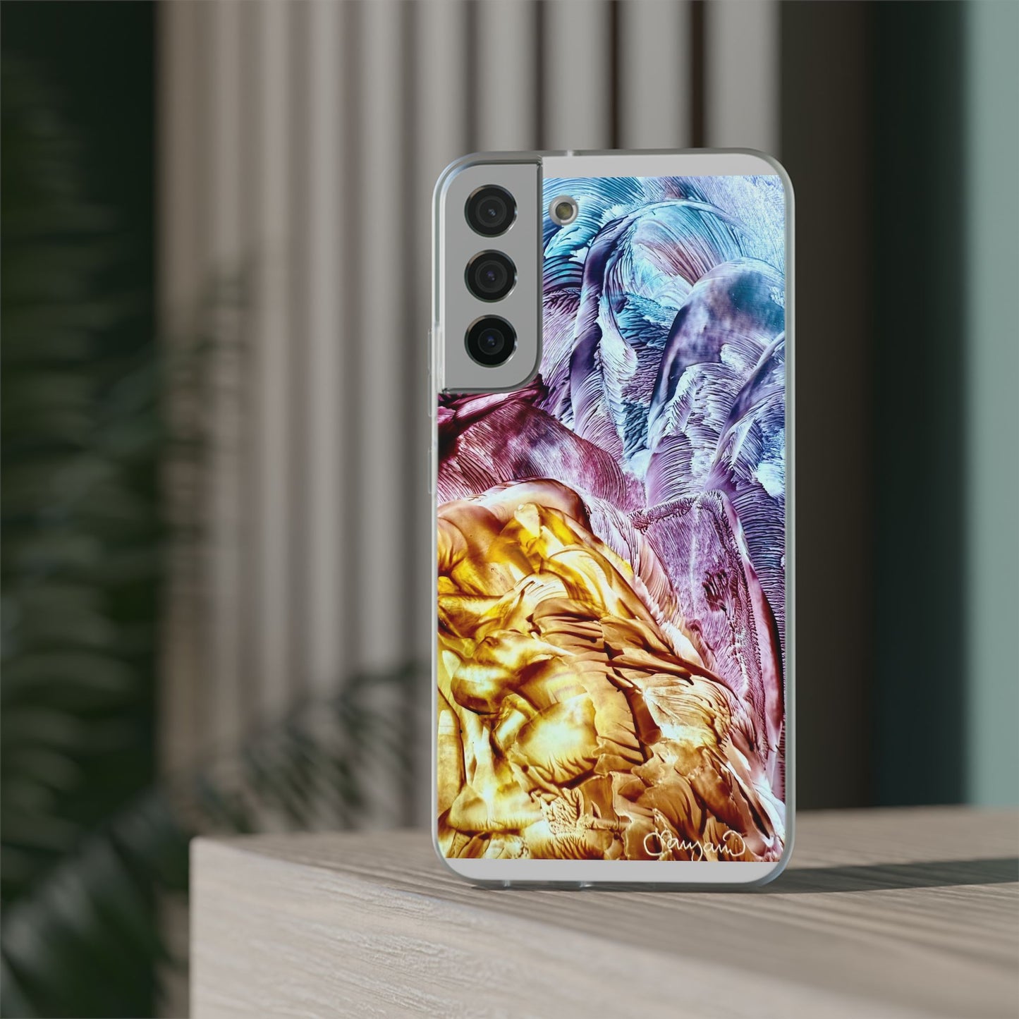 Puhelinkotelo, Aallot, Art Design by Sincthus