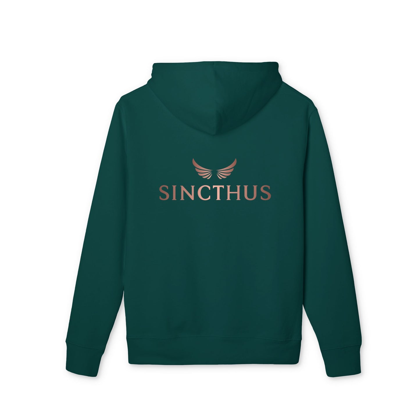 Unisex-huppari, Sincthus, logo selässä