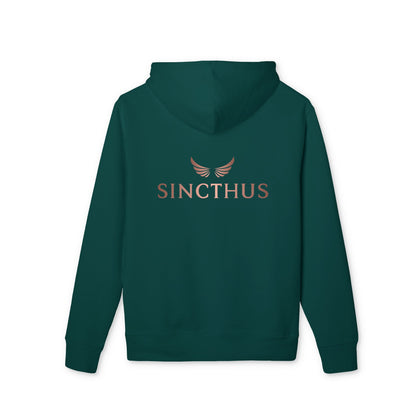 Unisex-huppari, Sincthus, logo selässä