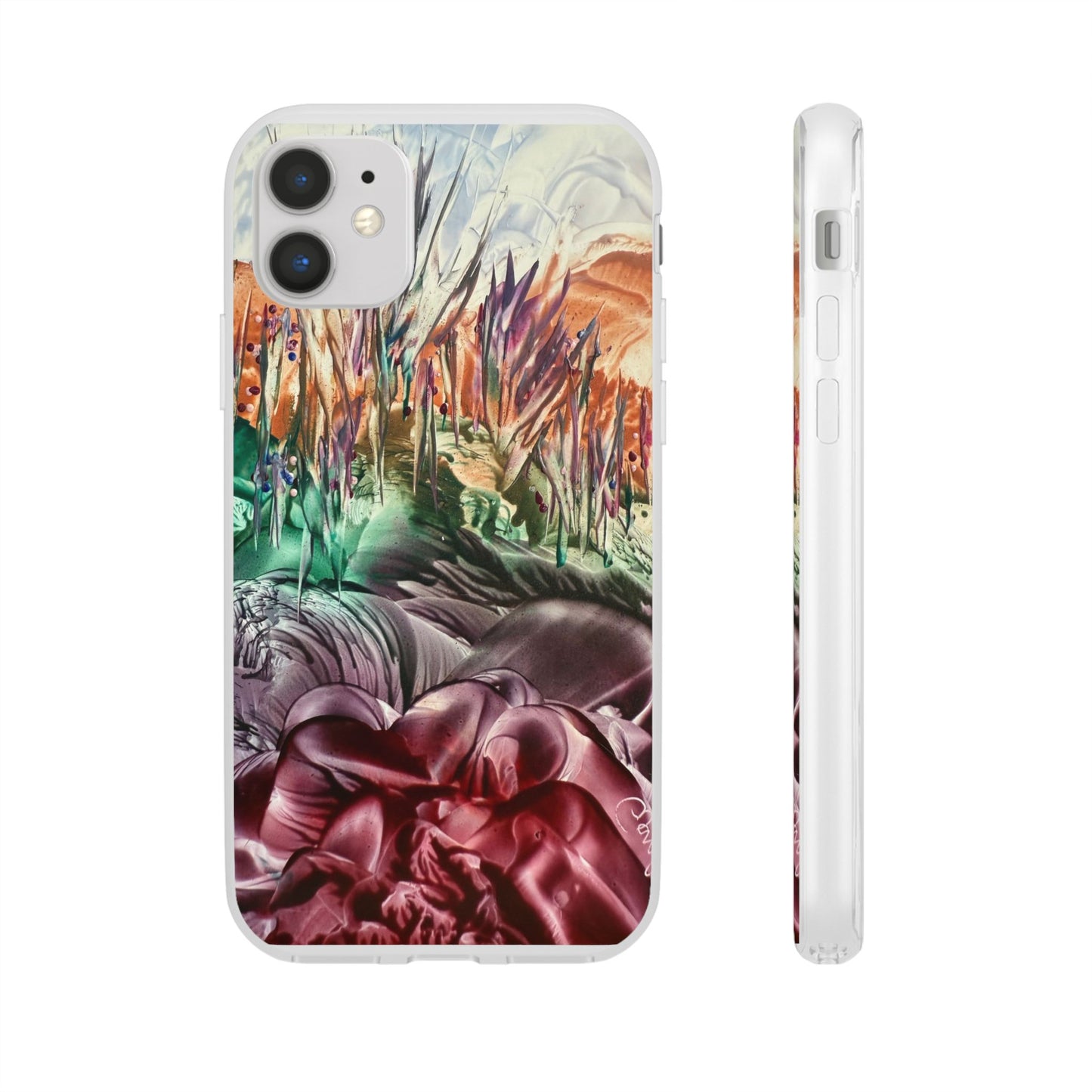 Puhelinkotelo, maisema, taidesuunnittelu, Sincthus