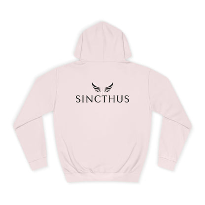 Unisex College Hoodie Sincthus Back Logo