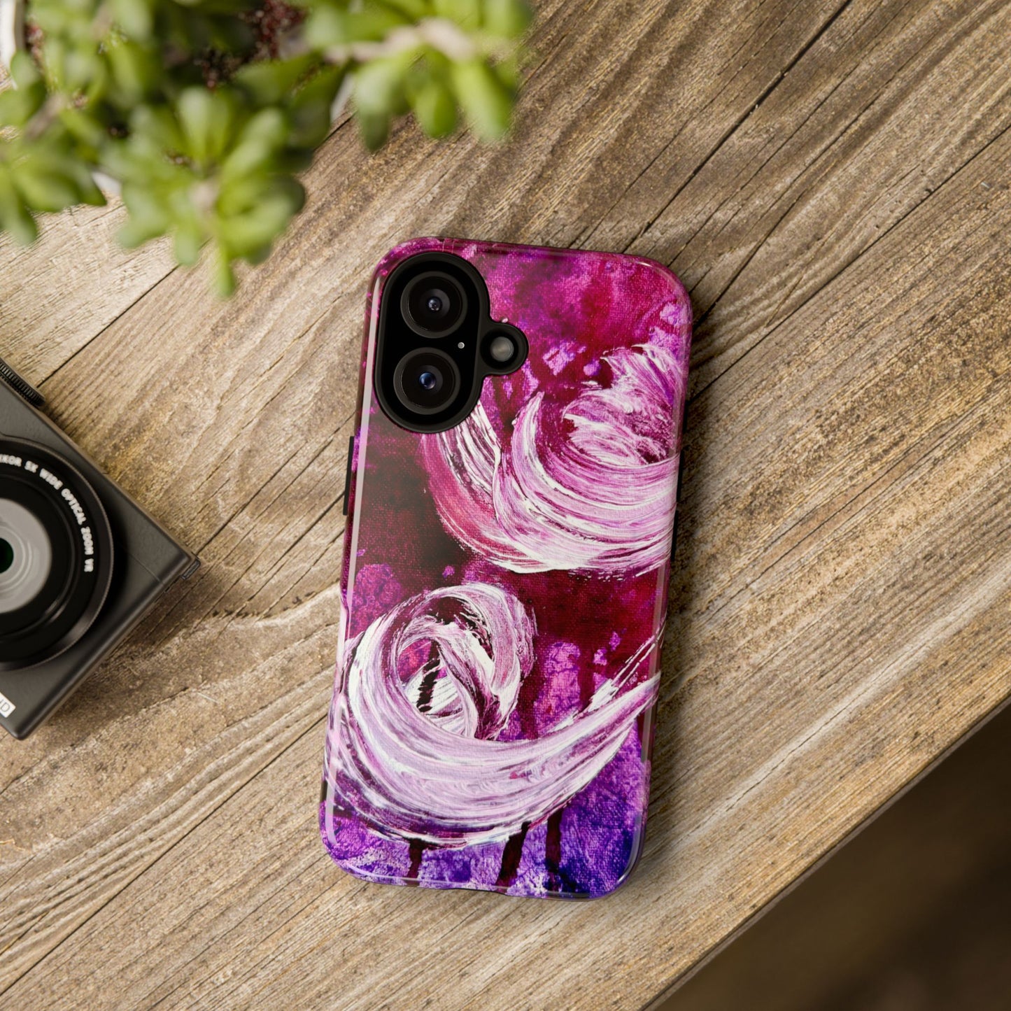 Stylish Hard Phone Case, Love Path, Art Design by Sincthus