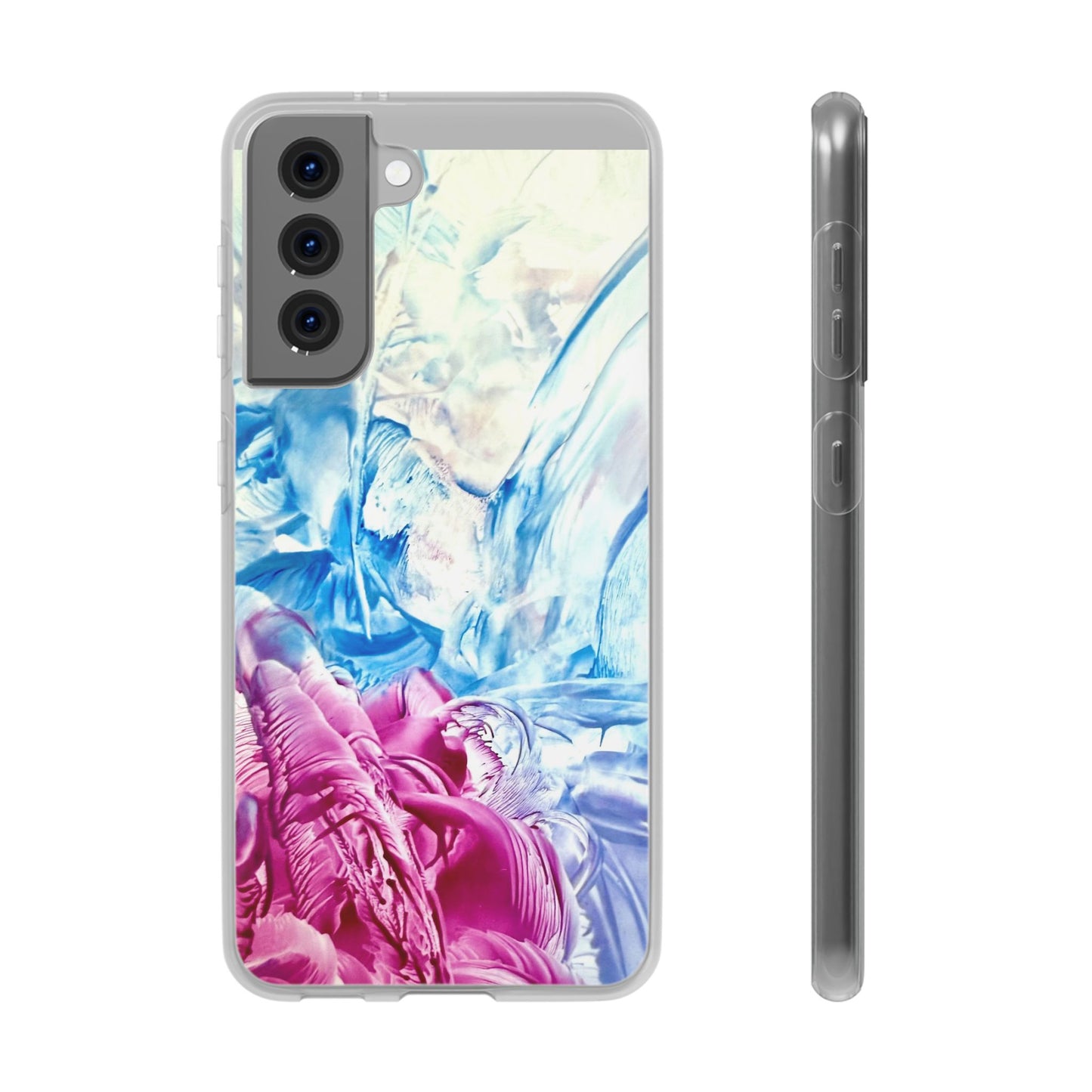 ArtFlex Phone Case, White Horse, Art Design by Sincthus