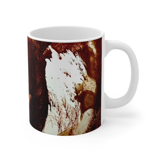 Artistic Ceramic Mug, Autumn, Art Design by Sincthus