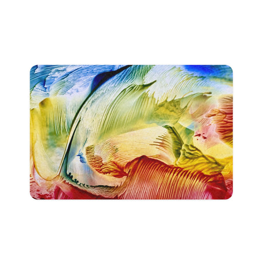 Elegant Pet Food Mat, Earth, Art Design by Sincthus