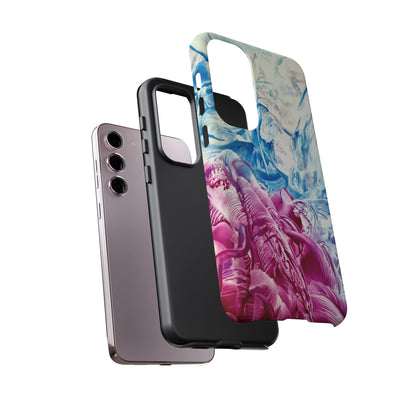 Stylish Hard Phone Case, White Horse, Art Design by Sincthus